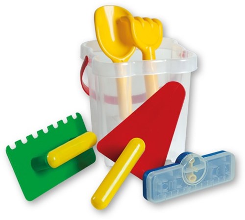 Set de albañil juguete kit de construcción 6 piezas colorido para niños