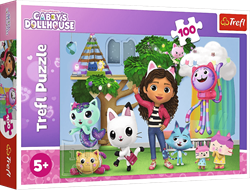 Trefl puzzle Gabby's Dollhouse - 100 piezas - juguete infantil
