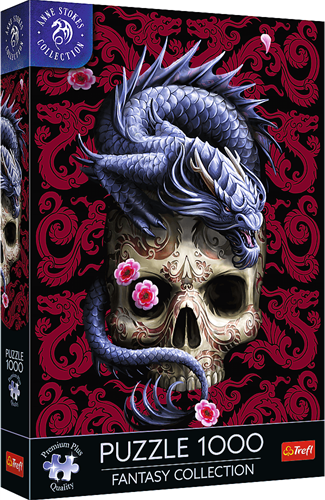 Trefl puzzle 1000 piezas - Fantasy Collection Dragón Oriental Anne Stokes