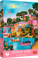 Trefl puzzle 1000 piezas - Modern Syros Grecia FSC Mix