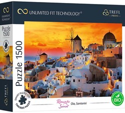 Pz. Puesta de sol romántica: Santorini 1000 T.