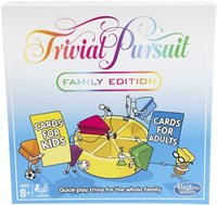 Hasbro juego de mesa Trivial Pursuit Family Edition - Juego de trivia familiar