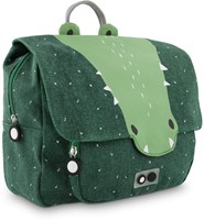 Trixie mochila escolar Mr. Crocodile - bolsa infantil verde repelente al agua-3