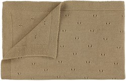Trixie manta de bebé tejida algodón 75x100cm - Arena beige