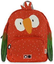 Trixie mochila infantil Mr. Parrot - colorida mochila escolar loro