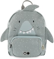Trixie mochila - mochila infantil Mr. Shark repelente al agua - mochila escolar tiburón