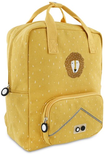 Trixie mochila - gran mochila escolar león impermeable niño amarillo