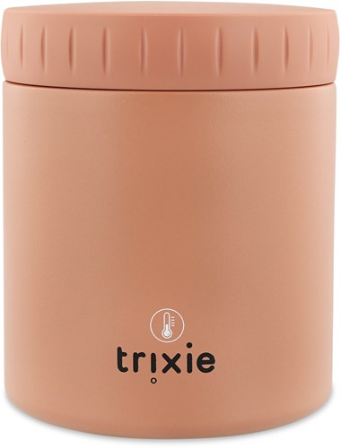 Trixie tarro de comida térmico para niños - 350ml - Mrs. Cat - Rosa - Acero inoxidable