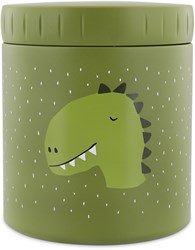 Trixie tarro de almuerzo isotérmico 500 ml - Mr. Dino - termo infantil acero verde