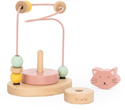 Trixie laberinto de cuentas de madera - juguete educativo Mrs. Cat - madera FSC