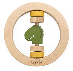 Trixie sonajero de madera juguete para bebé - Mr. Dino - Madera FSC