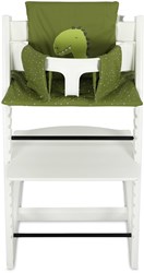 Trixie cojín impermeable silla alta - Tripp Trapp Mr. Dino verde