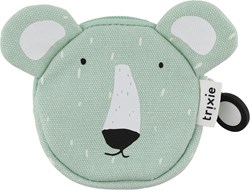 Trixie monedero - monedero infantil Mr. Polar Bear algodón verde