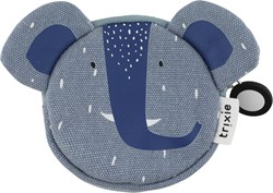 Trixie monedero - monedero redondo infantil Mrs. Elephant azul