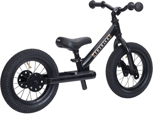 Trybike bicicleta de equilibrio Steel negro - bici infantil dos ruedas Trybike loopfiets Steel zwart - tweewieler-3