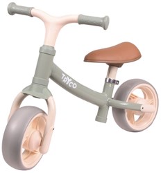 Tryco bicicleta de equilibrio Rocky - bici verde para niños pequeños