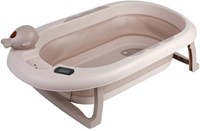 Tryco bañera plegable para bebé thermo arena con termómetro