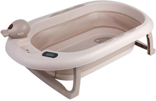 Tryco bañera plegable para bebé thermo arena con termómetro