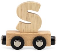 Tryco - Letter Train Natural - Letter "S"