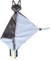Tryco manta de peluche murciélago Bruce mantita bebé gris suave