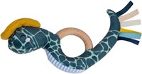 Tryco anillo de dentición de madera sonajero serpiente Steve - juguete para bebé-2