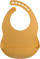 Tryco babero de silicona Honey Gold con recogedor y cierre ajustable