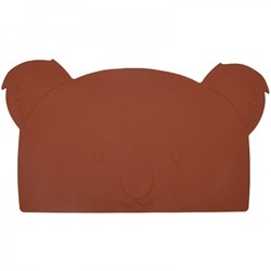 Tryco mantel individual de silicona Koala dark rust para niños y bebés