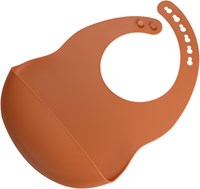 Tryco babero de silicona Sienna con bolsillo recogemigas y cierre ajustable-2