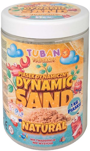 Tuban arena dinámica natural 1 kg - juguete creativo