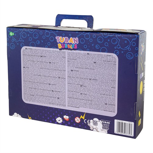 Tuban set de burbujas de juguete - 10 trucos mágicos de burbujas para niños-2