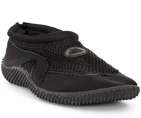 Trespass zapatos de agua junior - zapatos acuáticos para niños negros