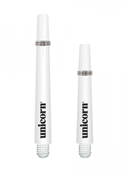 Unicorn ejes de dardos Gripper 3 blanco medium Small Thread set de 3