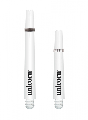Unicorn ejes de dardos Gripper 3 blanco medium Small Thread set de 3