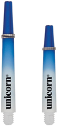 Unicorn ejes de dardos Gripper 3 Two-Tone azul-blanco medium small thread