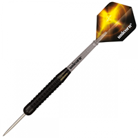 Unicorn dardos Gary Anderson latón negro 25g punta de acero set