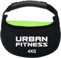 Urban Fitness kettlebell - peso fitness 4kg - recubierta de tela