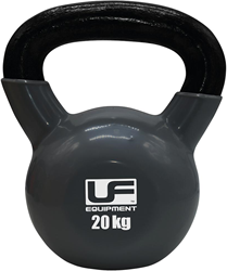Urban Fitness kettlebell de hierro fundido 20kg - accesorio fitness charcoal