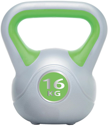 Urban Fitness kettlebell vinilo verde 16kg entrenamiento fuerza workout