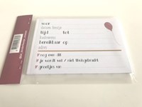 Pepermints tarjetas de invitación cisnes - set de 10 para fiesta infantil-2