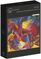 Grafika puzzle Umberto Boccioni Forme plastiche di un Cavallo 1000 piezas-2