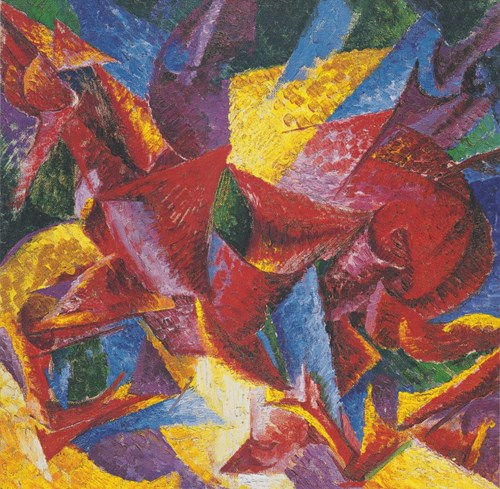 Grafika puzzle Umberto Boccioni Forme plastiche di un Cavallo 1000 piezas
