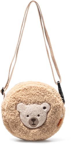 Steiff bolso bandolera de peluche con squeaker - beige - 17 cm - bolso infantil-3