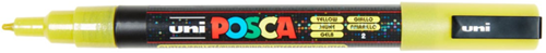 Posca Uni Posca Verfmarker 3M Glitter Geel