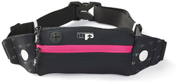 Ultimate Performance cinturón running Titan negro rosa neopreno