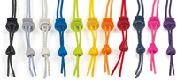 Ultimate Performance cordones elásticos blancos reflectantes 118 cm deporte