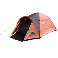 Trespass tienda Tarmachan 2 personas naranja impermeable cúpula camping