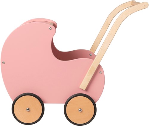 Van Dijk Toys Cochecito de muñecas Retro Rosè sin corazón-3