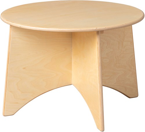 Van Dijk Toys Mesa redonda (diámetro 60 cm, altura 40 cm) - Natural