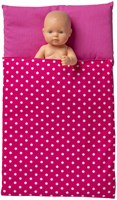 Van Dijk Toys Edredón - Rosa con lunares blancos-3