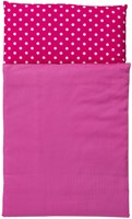 Van Dijk Toys Edredón - Rosa con lunares blancos-2